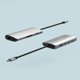 Προσαρμογέας HUB USB Satechi Satechi USB-C Multiport 8K USB-C / USB-C, HDMI, 3xUSB-A 3.2 Gen 2 10Gbps, USB-A 3.2 Gen 1 5Gbps, SD/TF space gray