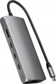 Προσαρμογέας HUB USB Satechi Satechi USB-C Multiport 8K USB-C / USB-C, HDMI, 3xUSB-A 3.2 Gen 2 10Gbps, USB-A 3.2 Gen 1 5Gbps, SD/TF space gray
