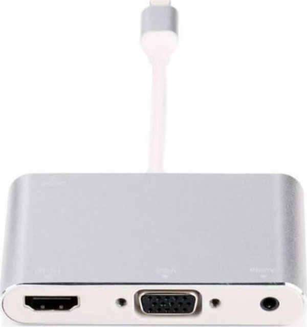 HUB USB MicroConnect Microconnect LIGHT-HUB4 διανομέας και συγκεντρωτές Lightning 480 Mbit/s Ασημί