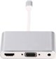 HUB USB MicroConnect Microconnect LIGHT-HUB4 διανομέας και συγκεντρωτές Lightning 480 Mbit/s Ασημί