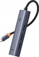 USB HUB Baseus Hub 6in1 Baseus UltraJoy USB-C σε HDMI4K@60Hz+4xUSB 3.0+PD (γκρι) 13048455 6932172630720