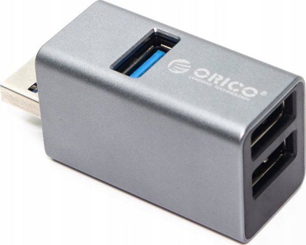 HUB USB Orico Orico Hub USB 5Gbps μίνι 3xUSB-A αλουμίνιο