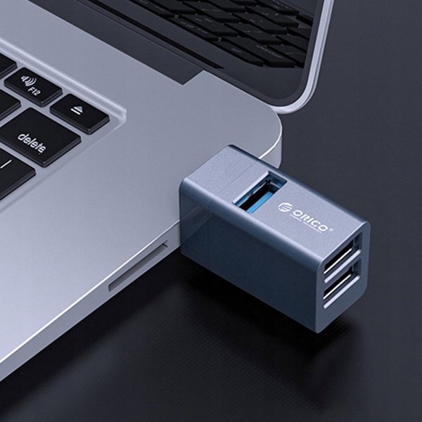 HUB USB Orico Orico Hub USB 5Gbps μίνι 3xUSB-A αλουμίνιο