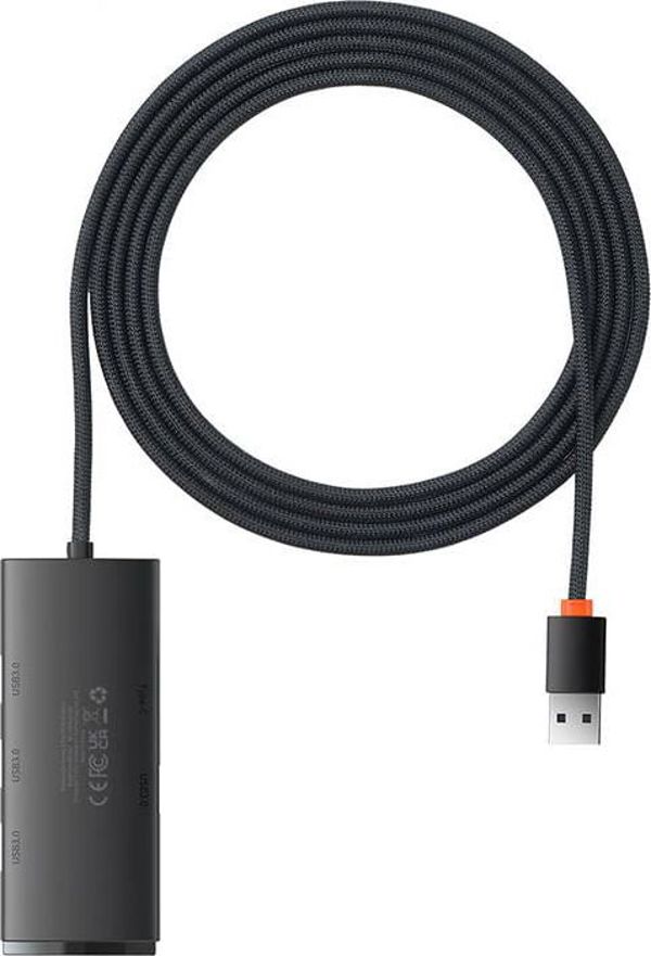 HUB USB Baseus Lite Series 1x USB-C  + 4x USB-A 3.0 (WKQX030201)