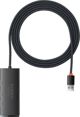HUB USB Baseus Lite Series 1x USB-C  + 4x USB-A 3.0 (WKQX030201)