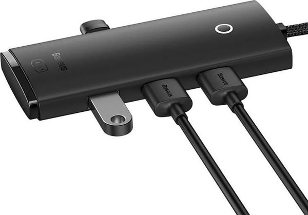 HUB USB Baseus Lite Series 1x USB-C  + 4x USB-A 3.0 (WKQX030201)