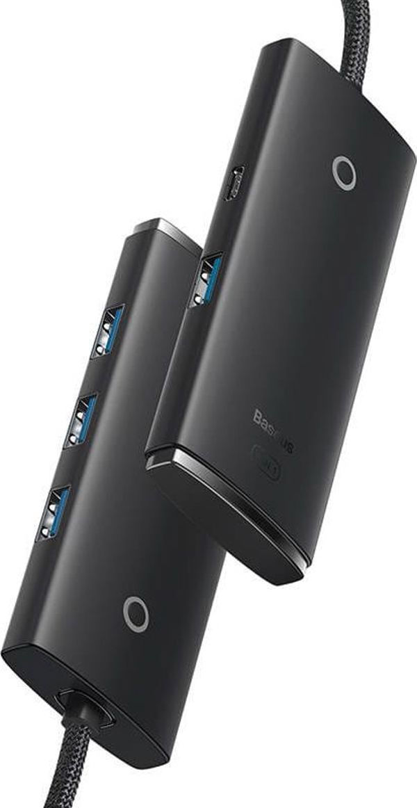 HUB USB Baseus Lite Series 1x USB-C  + 4x USB-A 3.0 (WKQX030201)