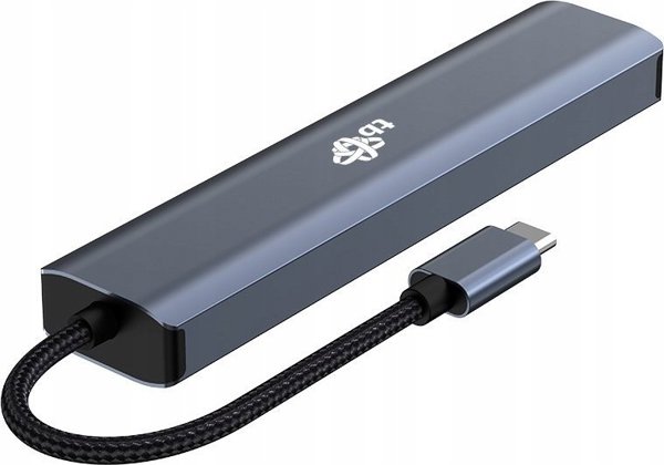 Προσαρμογέας HUB USB TB Print HUB USB C 6w1 - HDMI, USBx3, PD, RJ-45