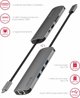 HUB USB Sourcing Swissten USB-C Splitter 8in1 with 3X USB 3.0 / 1X USB-C Power Delivery / 1X microSD / 1X SD / 1x HDMI 4K / 1x LAN RJ45 / Aluminum housing