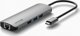 HUB USB Sourcing Swissten USB-C Splitter 8in1 with 3X USB 3.0 / 1X USB-C Power Delivery / 1X microSD / 1X SD / 1x HDMI 4K / 1x LAN RJ45 / Aluminum housing