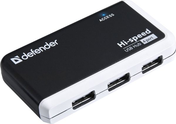HUB USB Defender Quadro Infix 4x USB-A 2.0 (83504)