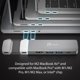 HUB USB j5create j5create JCD394-N διανομείς και συγκεντρωτές 2 x USB 3.2 Gen 2 (3.1 Gen 2) Type-C 5000 Mbit/s Γκρι, Λευκό