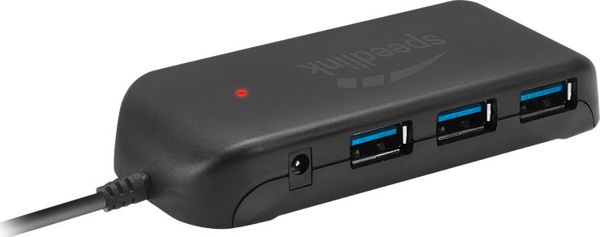 HUB USB Speedlink SNAPPY EVO 7x USB-A 3.0 (SL-140108-BK)