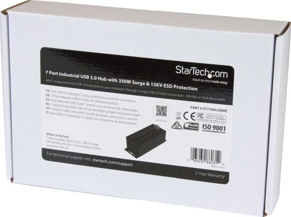 StarTech USB HUB 7x USB-A 3.0 (HB30A7AME) 6346478 65030881876