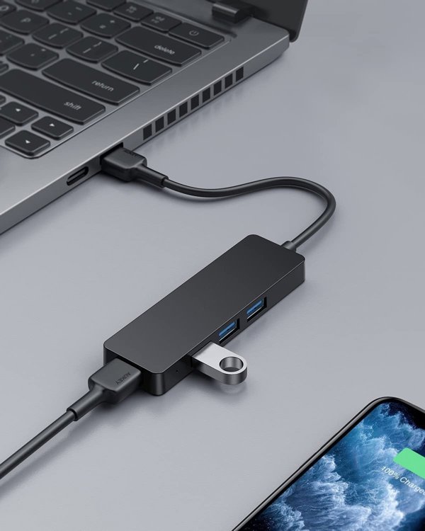 Aukey USB HUB 4x USB-A 3.1 Gen1 (CB-H39) 12321143 5902666662507