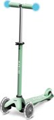 Hulajnoga Micro MICRO paspirtukas Mini2Grow Deluxe Magic LED Mint, MMD357