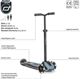 ScootAndRide Highwaykick 5 σκούτερ Silver (96434) 5946782 4897033964340