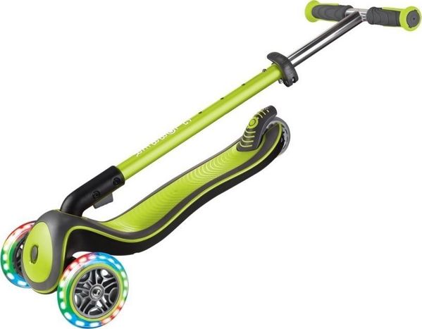 Globber Elite Deluxe Lights Scooter Green (444-406) 6447741 4897070184787