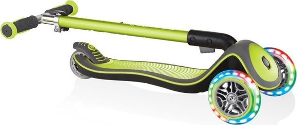 Globber Elite Deluxe Lights Scooter Green (444-406) 6447741 4897070184787