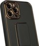Hurtel Νέα Θήκη Kickstand etui για iPhone 12 Pro με βάση στήριξης μαύρη
