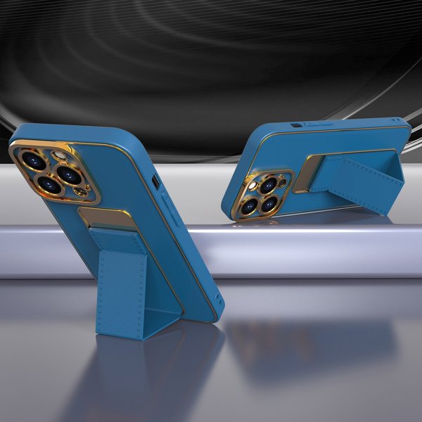 Hurtel Νέα Θήκη Kickstand etui για iPhone 12 Pro με βάση στήριξης μαύρη