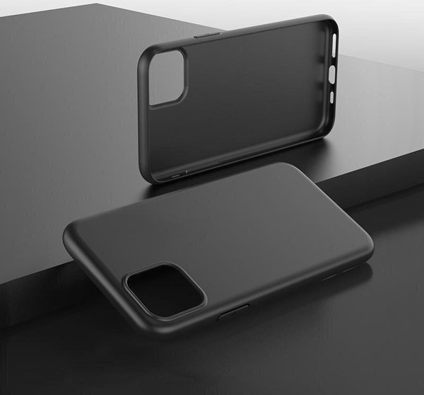 Hurtel Ελαστική τζελ θήκη Soft Case για iPhone 15 - μαύρη