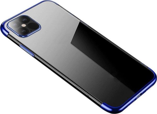 Hurtel Clear Color θήκη ζελατίνης με μεταλλικό πλαίσιο Samsung Galaxy A13 5G μπλε