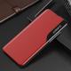 Hurtel Eco Leather View Case κομψή θήκη με καπάκι και λειτουργία στήριξης Samsung Galaxy A73 κόκκινο