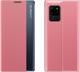 Hurtel New Sleep Case θήκη με καπάκι με λειτουργία βάσης Samsung Galaxy A73 ροζ