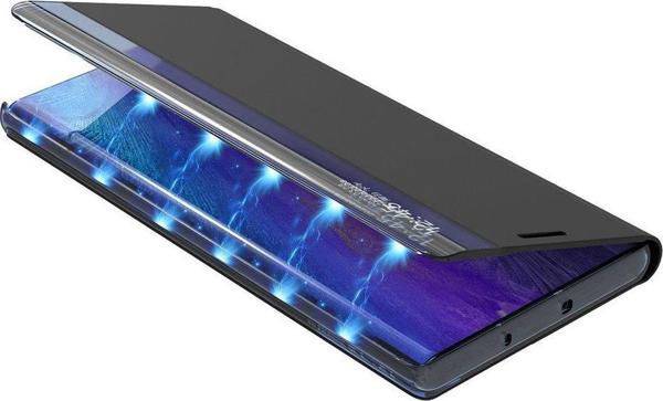 Hurtel New Sleep Case θήκη με καπάκι με λειτουργία βάσης Samsung Galaxy A73 ροζ
