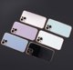 Θήκη Hurtel Lighting Color για iPhone 12 Pro Max, ζελατινοειδής θήκη με χρυσό πλαίσιο, μέντα