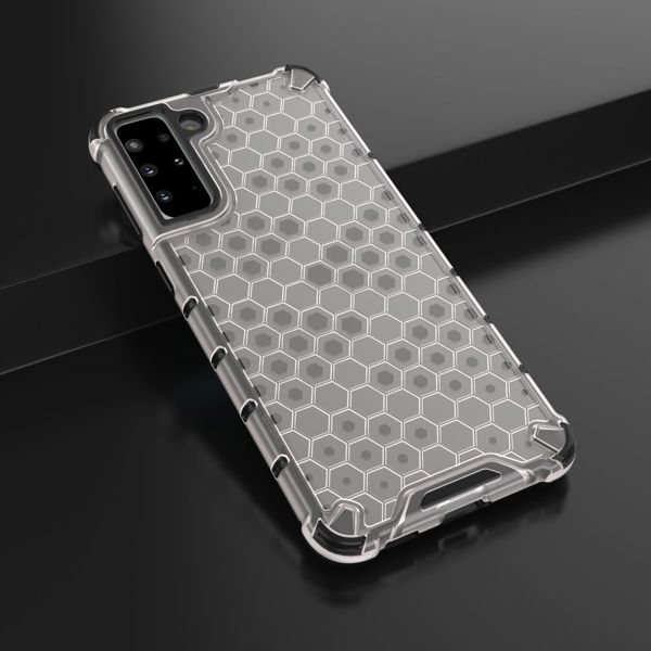 Hurtel Honeycomb θήκη θωρακισμένη με ζελατινώδες πλαίσιο Samsung Galaxy S21+ 5G (S21 Plus 5G) διάφανο