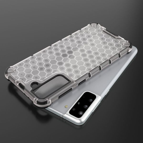 Hurtel Honeycomb θήκη θωρακισμένη με ζελατινώδες πλαίσιο Samsung Galaxy S21+ 5G (S21 Plus 5G) διάφανο