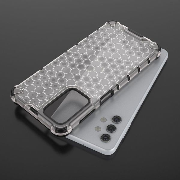 Hurtel Honeycomb θήκη θωρακισμένη με ζελατινώδες πλαίσιο Samsung Galaxy A32 5G διαφανής