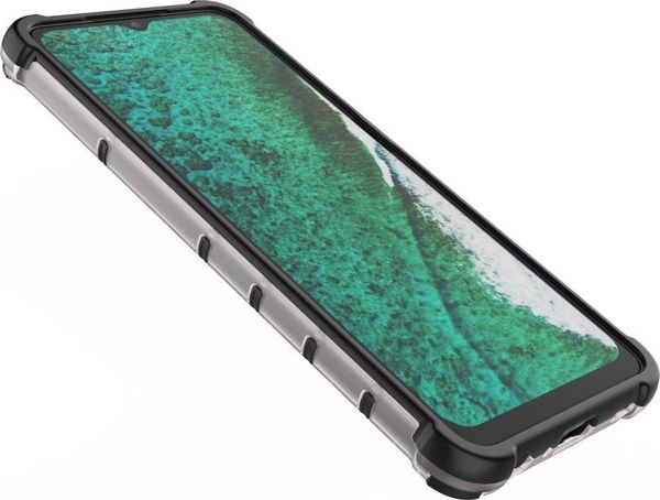 Hurtel Honeycomb θήκη θωρακισμένη με ζελατινώδες πλαίσιο Samsung Galaxy A32 5G διαφανής