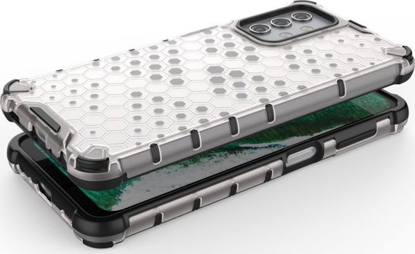Hurtel Honeycomb θήκη θωρακισμένη με ζελατινώδες πλαίσιο Samsung Galaxy A32 5G διαφανής