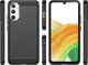 Hurtel Carbon Case θήκη για Realme 10 Pro εύκαμπτη σιλικονούχα ανθρακονημάτινη θήκη μαύρη