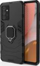 Hurtel Ring Armor θωρακισμένη υβριδική θήκη + μαγνητική βάση Samsung Galaxy A72 4G μαύρο