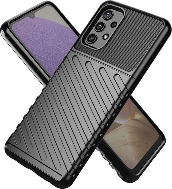Hurtel Thunder Case ελαστική θωρακισμένη θήκη Samsung Galaxy A72 4G μπλε