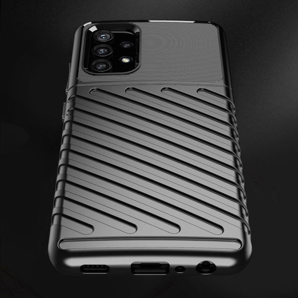 Hurtel Thunder Case ελαστική θωρακισμένη θήκη Samsung Galaxy A72 4G μπλε