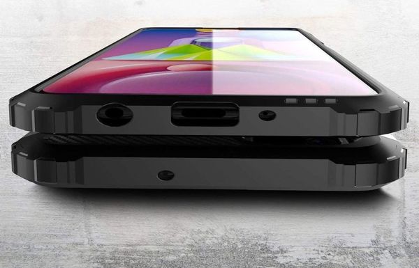 Hurtel Hybrid Armor θωρακισμένη υβριδική θήκη Samsung Galaxy M51 μπλε