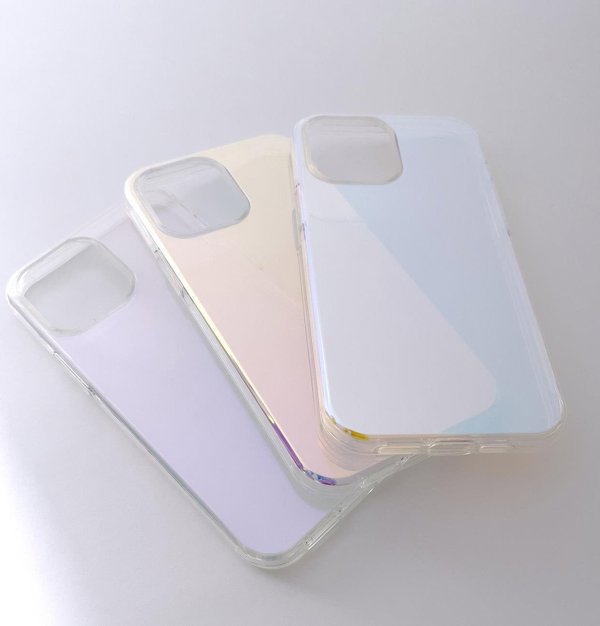 Θήκη Hurtel Aurora για iPhone 12 Pro Max, ζελατινώδης νεον φωσφορίζουσα θήκη χρυσή