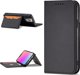 Θήκη καρτών μαγνήτη Hurtel etui Samsung Galaxy S23 Ultra θήκη με καπάκι πορτοφόλι βάση μαύρη