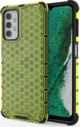 Hurtel Θήκη Honeycomb με ενισχυμένο κάλυμμα και ζελατινώδες πλαίσιο Samsung Galaxy A32 5G πράσινο