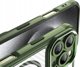 Θήκη σιλικόνης Hurtel Leading Series MagSafe για iPhone 16 Pro Max - πράσινο
