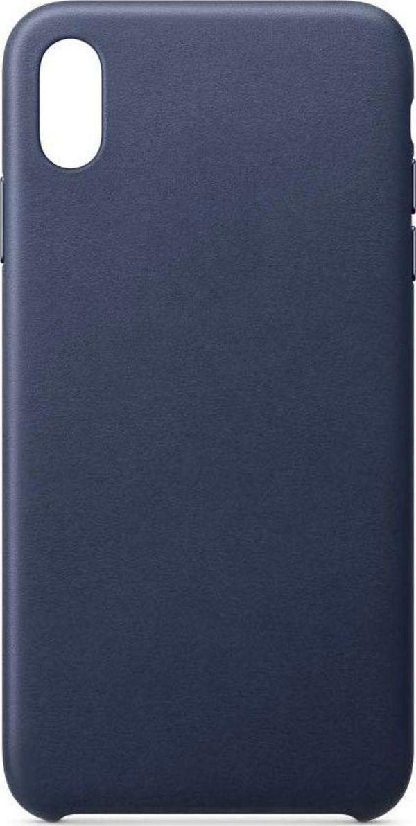 Hurtel ECO Leather δερμάτινη θήκη από οικολογικό δέρμα iPhone 12 mini μπλε
