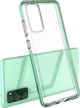 Hurtel Spring Case ζελατινένια θήκη με χρωματιστό πλαίσιο για Samsung Galaxy S21+ 5G (S21 Plus 5G) κίτρινο
