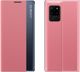 Hurtel New Sleep Case θήκη με καπάκι με λειτουργία βάσης Samsung Galaxy A72 ροζ