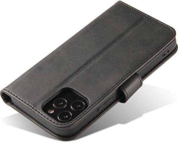 Θήκη Hurtel Magnet κομψή θήκη με καπάκι και λειτουργία βάσης OnePlus Nord N20 5G μαύρο