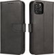 Hurtel Magnet Case κομψή θήκη με καπάκι και λειτουργία βάσης Honor Magic 4 Pro μαύρο